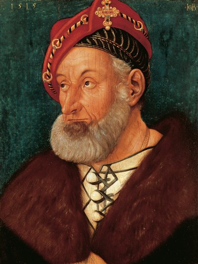 Portre Christopher I, Baden Uç Beyi by Hans Baldung Grien