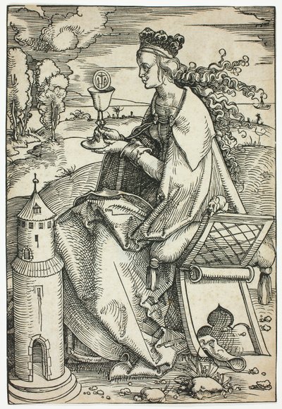 Aziz Barbara by Hans Baldung Grien