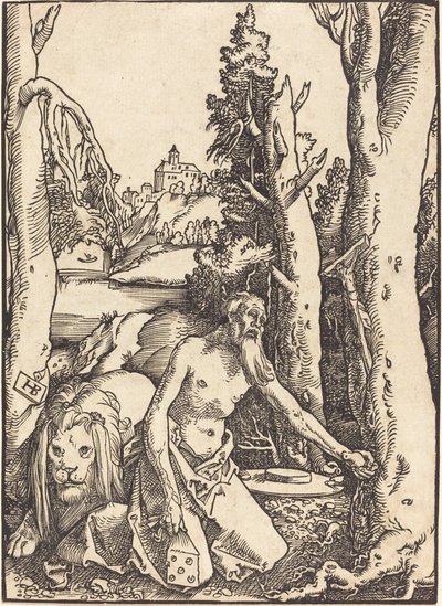 Çölde Aziz Jerome by Hans Baldung Grien