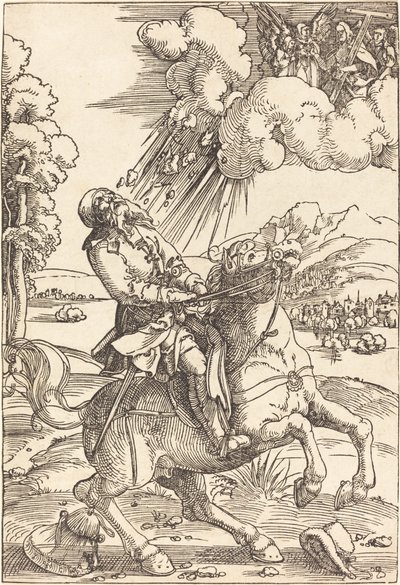 Aziz Paul Dönüşümü by Hans Baldung Grien