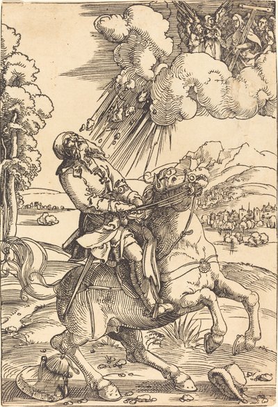 Aziz Paul Dönüşümü by Hans Baldung Grien