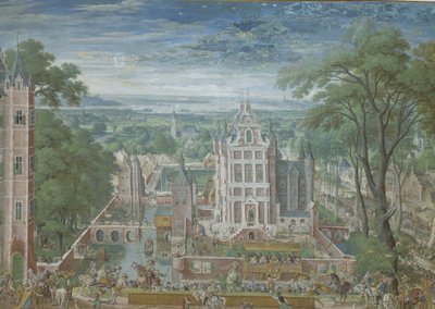 Kale dışında turnuva by Hans Bol