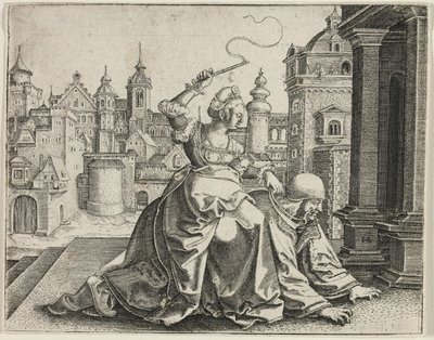 Phyllis ve Aristoteles by Hans Brosamer