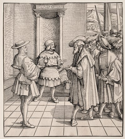 Bir Küçük Adamın Bir Diğerine Kötü Öğütleri by Hans Burgkmair