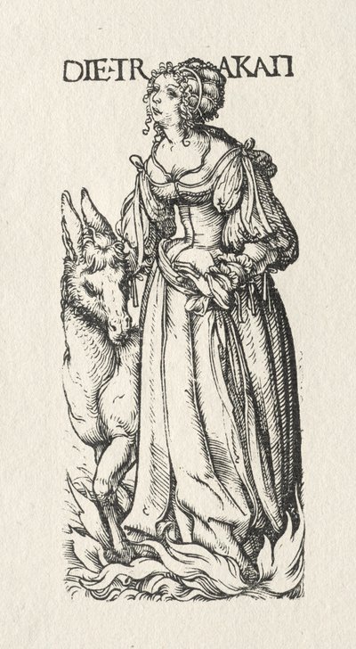 Yedi Kötülük: Tembellik. by Hans Burgkmair