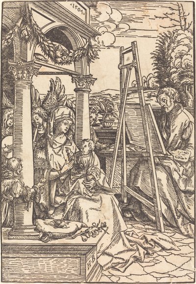 Aziz Luke Bakire Portresini Boyama by Hans Burgkmair I