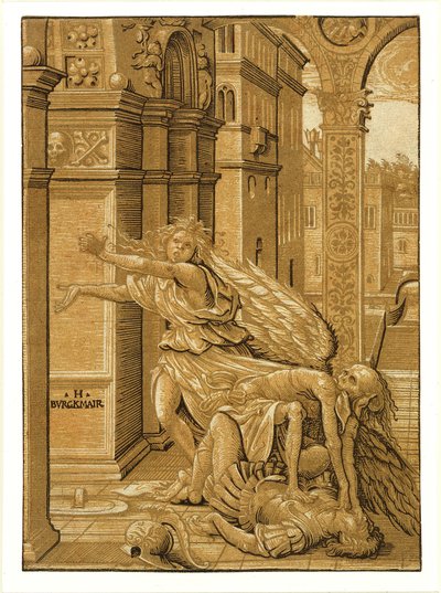 Ölümün Şaşırdığı Aşıklar by Hans Burgkmair the Elder