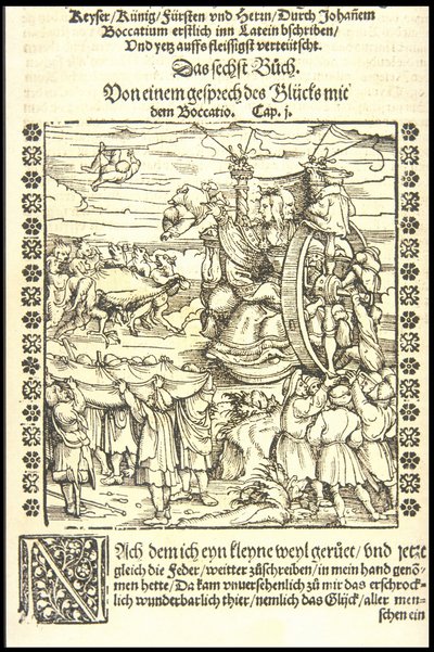 Çarkıfelek, yaklaşık 1545. by Hans Burgkmair the Elder