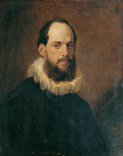 Wilhelm Wartenegg bir 17. yüzyıl kostümü içinde by Hans Canon