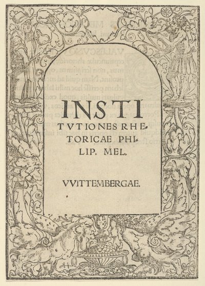 Başlık sınırı, 16. yüzyılın başları. by Hans Cranach