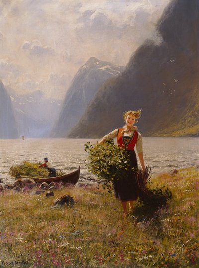 Sütçü ve yaprak bunt by Hans Dahl