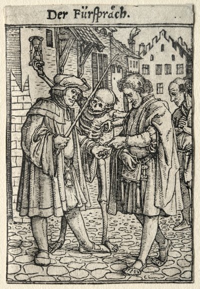 Ölüm Dansı: Avukat by Hans Holbein