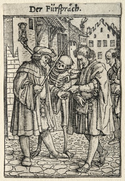 Ölüm Dansı: Avukat. by Hans Holbein