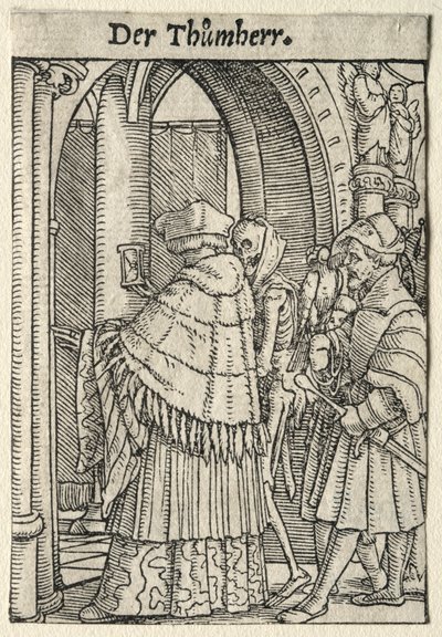 Ölüm Dansı: Kanon. by Hans Holbein