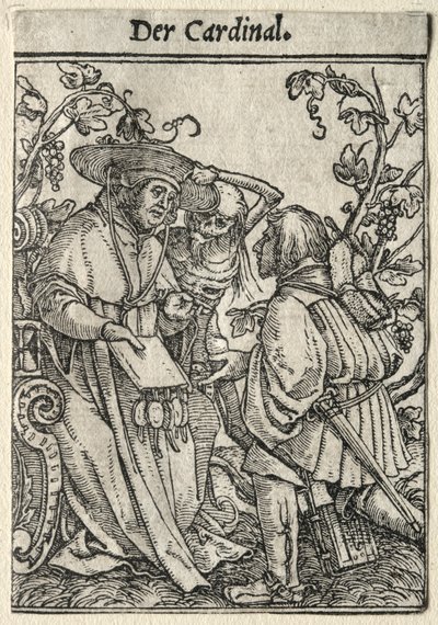 Ölüm Dansı: Kardinal by Hans Holbein