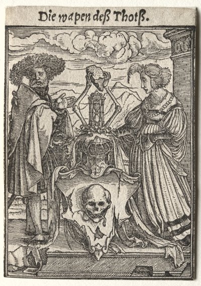 Ölümün Dansı: Ölüm Arması by Hans Holbein