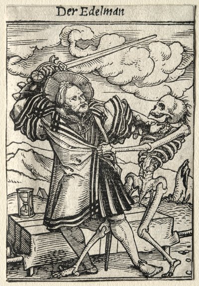 Ölüm Dansı: Asilzade. by Hans Holbein
