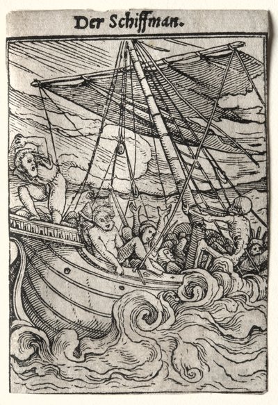 Ölüm Dansı: Denizci by Hans Holbein