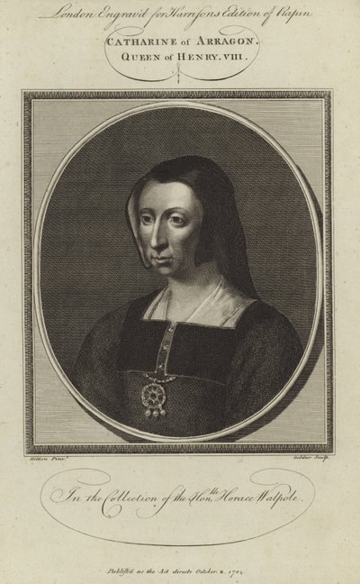 Aragonlu Catherine by Hans Holbein der Jüngere