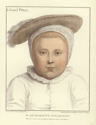 Edward, Galler Prensi (aquatint) by Hans Holbein der Jüngere