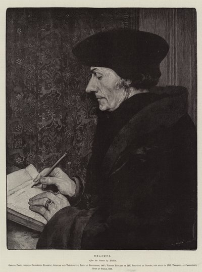 ಎರಾಸ್ಮಸ್ ಟರ್ಕ್ by Hans Holbein der Jüngere
