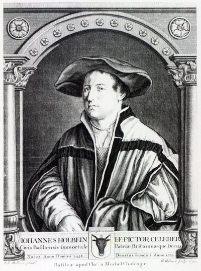 Hans Holbein Genç, Bartholomaus Huebner tarafından oyulmuş, 1790 by Hans Holbein der Jüngere