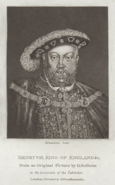 İngiltere Kralı VIII. by Hans Holbein der Jüngere