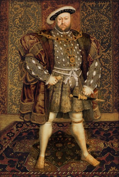 Kral Henry VIII by Hans Holbein der Jüngere