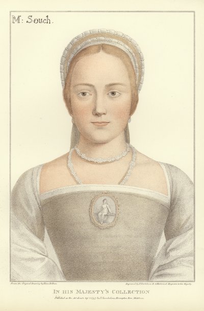 M Souch (aquatint) by Hans Holbein der Jüngere
