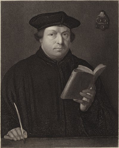 Martin Luther  by Hans Holbein der Jüngere