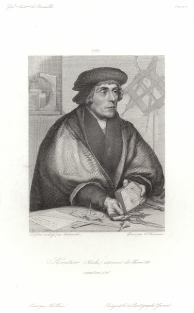 Nicholas çizikler by Hans Holbein der Jüngere