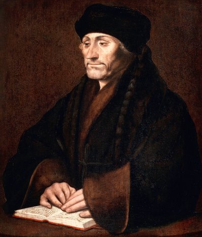 Desiderius Erasmus'un Portresi by Hans Holbein der Jüngere