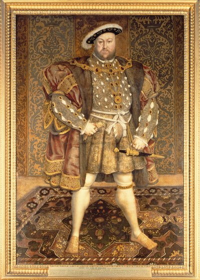 Henry VIII'in Portresi (1491-1547) by Hans Holbein der Jüngere