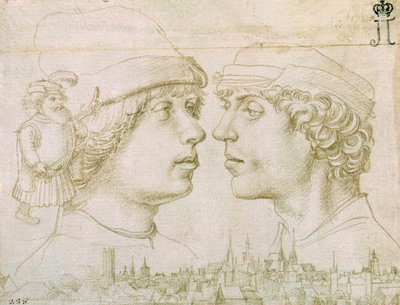 Sanatçının Oğlunun Portresi, 1514. by Hans Holbein the Elder