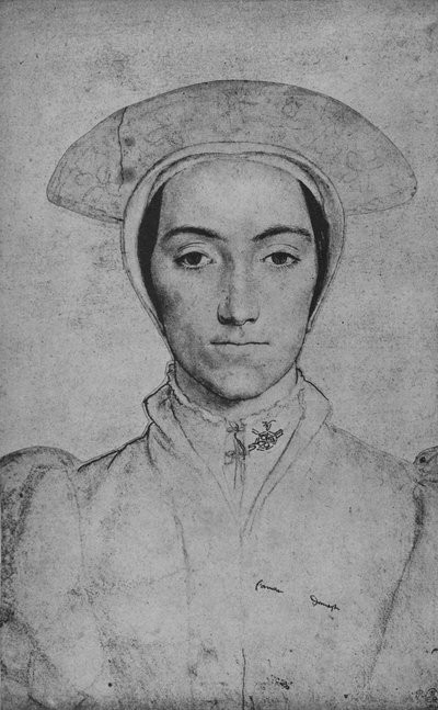 Bir Hanımefendi: Bilinmiyor, c1532-1543 1945 by Hans Holbein der Jüngere