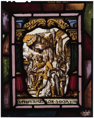 Pilatus Tarafından Yargılanan Mesih by Hans Holbein der Jüngere
