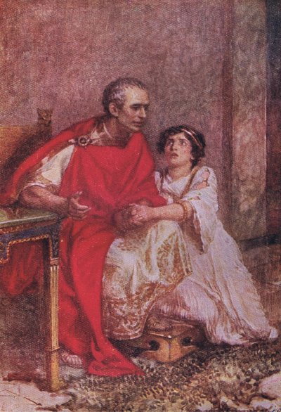 Korkaklar, ölümlerinden önce birçok kez ölürler: Yiğitler ölümü asla bir kez tatmazlar (Julius Caesar), George Harrap & Co Ltd tarafından yayınlanan The Complete Works of Shakespeare