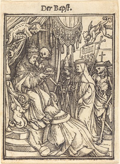 Papa. by Hans Holbein der Jüngere
