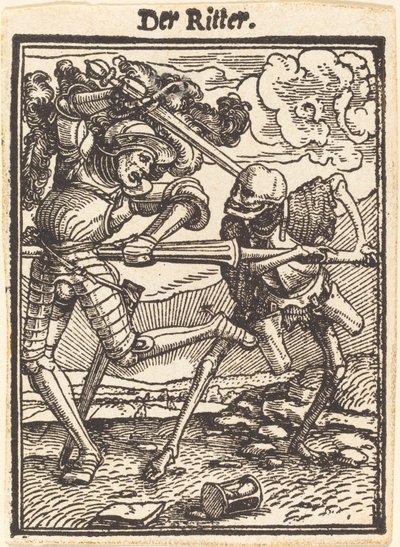 Şövalye. by Hans Holbein der Jüngere