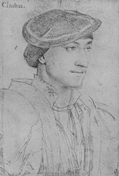 Edward, Lord Clinton, c1532-1543 1945 by Hans Holbein der Jüngere
