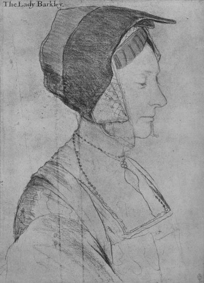 Elizabeth Dauncey, 1526-1527 1945 by Hans Holbein der Jüngere