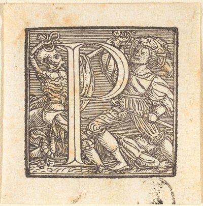 P harfi by Hans Holbein der Jüngere