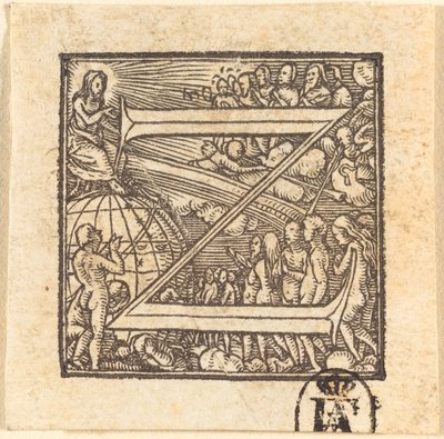Z harfi by Hans Holbein der Jüngere