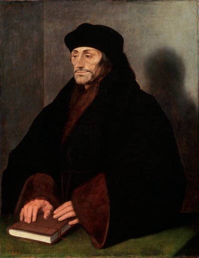 Rotterdam Erasmus Portresi, 146669-1536, 1523 by Hans Holbein der Jüngere