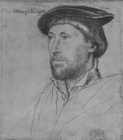 Sir Thomas Strange, c1536 1945 by Hans Holbein der Jüngere