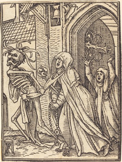 başrahibe by Hans Holbein der Jüngere