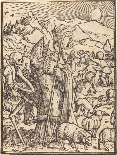 Piskopos. by Hans Holbein der Jüngere