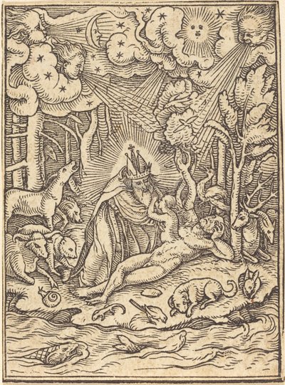 Yaratılış by Hans Holbein der Jüngere