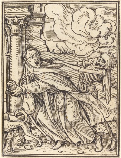dilenci keşiş by Hans Holbein der Jüngere