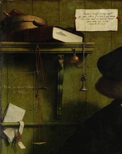 Tüccar Georg Gisze Detayı, 1532 by Hans Holbein der Jüngere